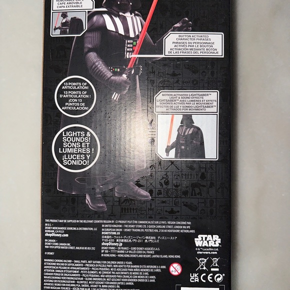 Disney Star Wars Power Force Darth Vader Exclusive Talking Action Figure - Picture 2 of 2